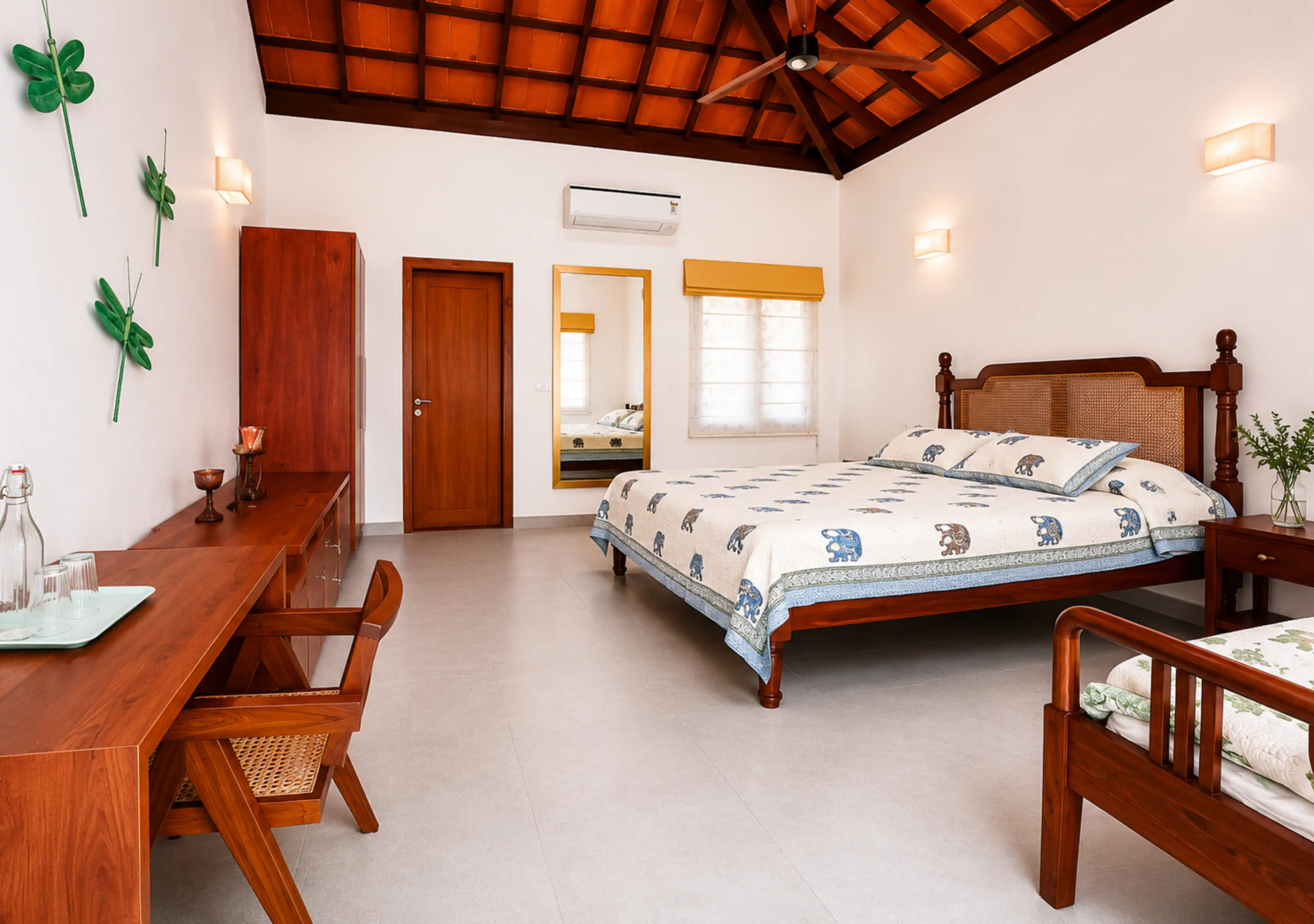 Courtyard at 82 Bhavikere